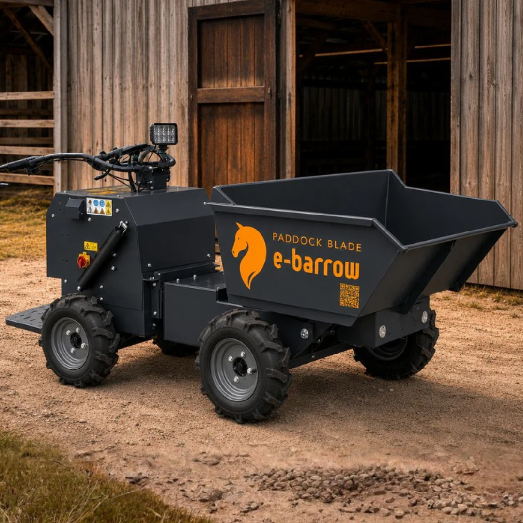 The Ultimate Guide to the Paddock Blade e-Barrow 4WD Electric Ride-On Yard Barrow