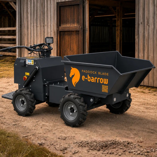 The Ultimate Guide to the Paddock Blade e-Barrow 4WD Electric Ride-On Yard Barrow