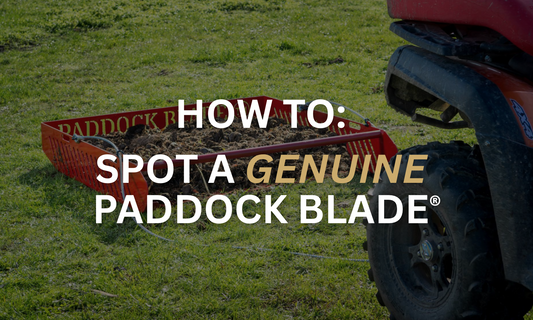 How to Identify a Fake Paddock Blade® with Imitations on the Rise