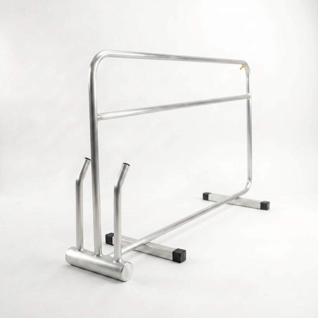 Stainless steel heated horse rug and boot dryer by Paddock Blade UK, compact design, ideal for drying equestrian gear