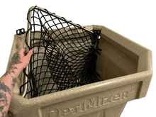 hay feed optimizer with net open