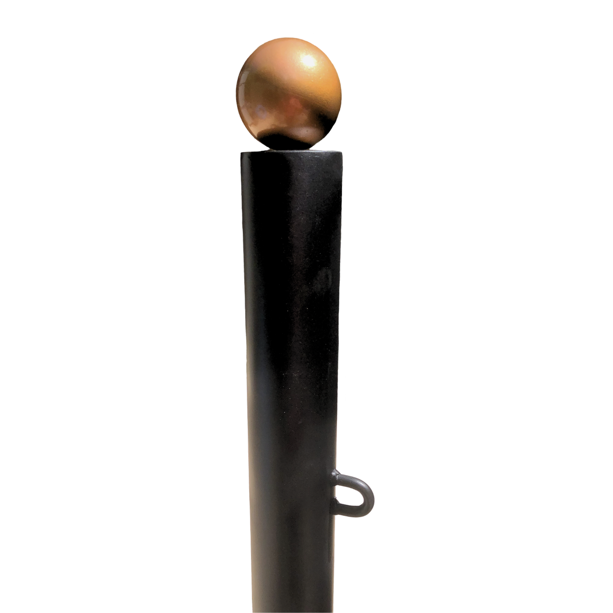 Pair of Paddock Blade Tie Posts, British-made sturdy metal fence posts for paddocks and field fencing.