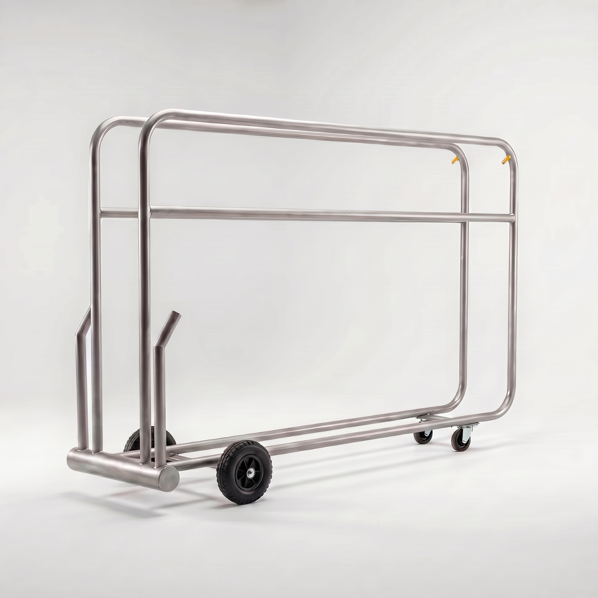 Heated horse rug and boot dryer by Paddock Blade, stainless steel design with 2 bars, British-made for drying equestrian gear.
