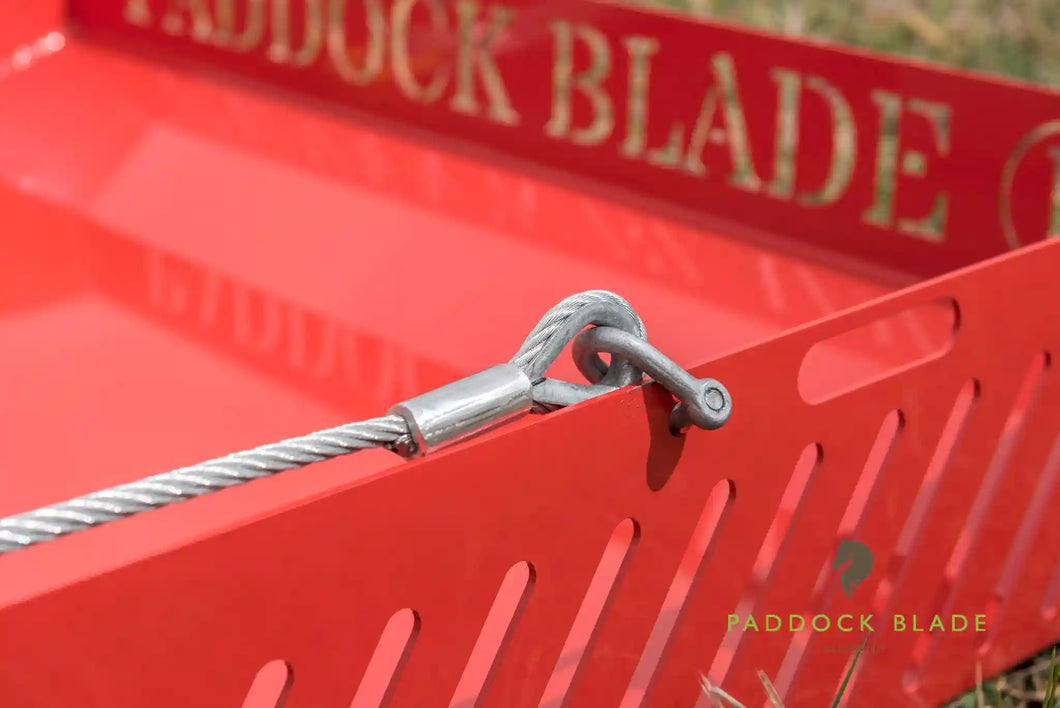 paddock blade red close up