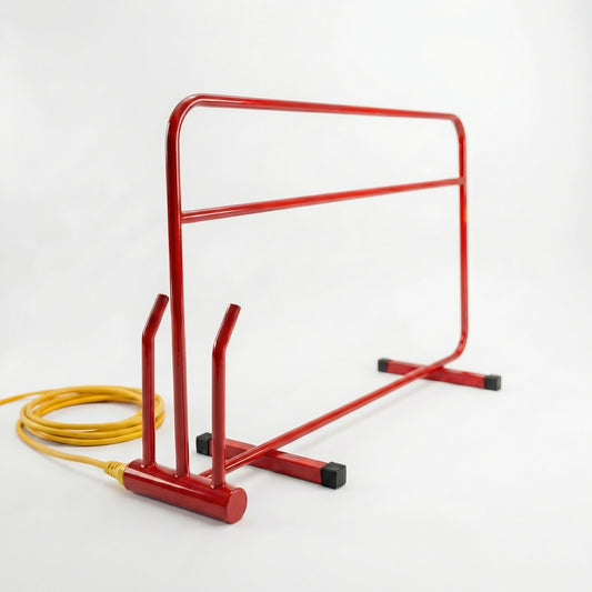 Heated Horse Rug & Boot Dryer by Paddock Blade, featuring a sleek design for efficient drying of equestrian gear.