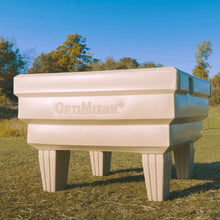 a hay feed optimizer in a field